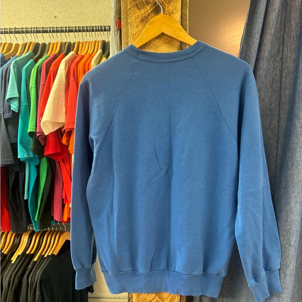 Vintage Blue Crewneck Sweater - Picture 3 of 3
